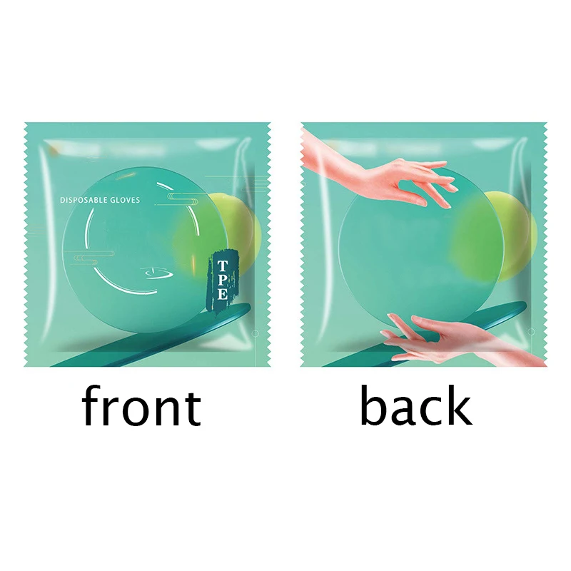 TPE material Disposable gloves 1