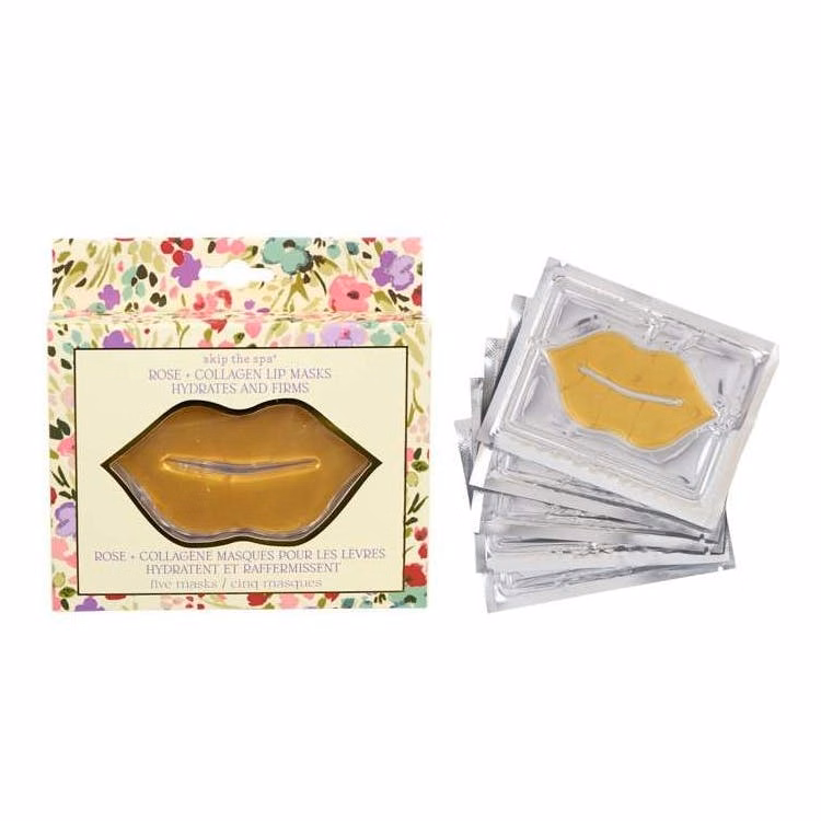 Rose and Collagen Lip Mask - 5 Piece Set