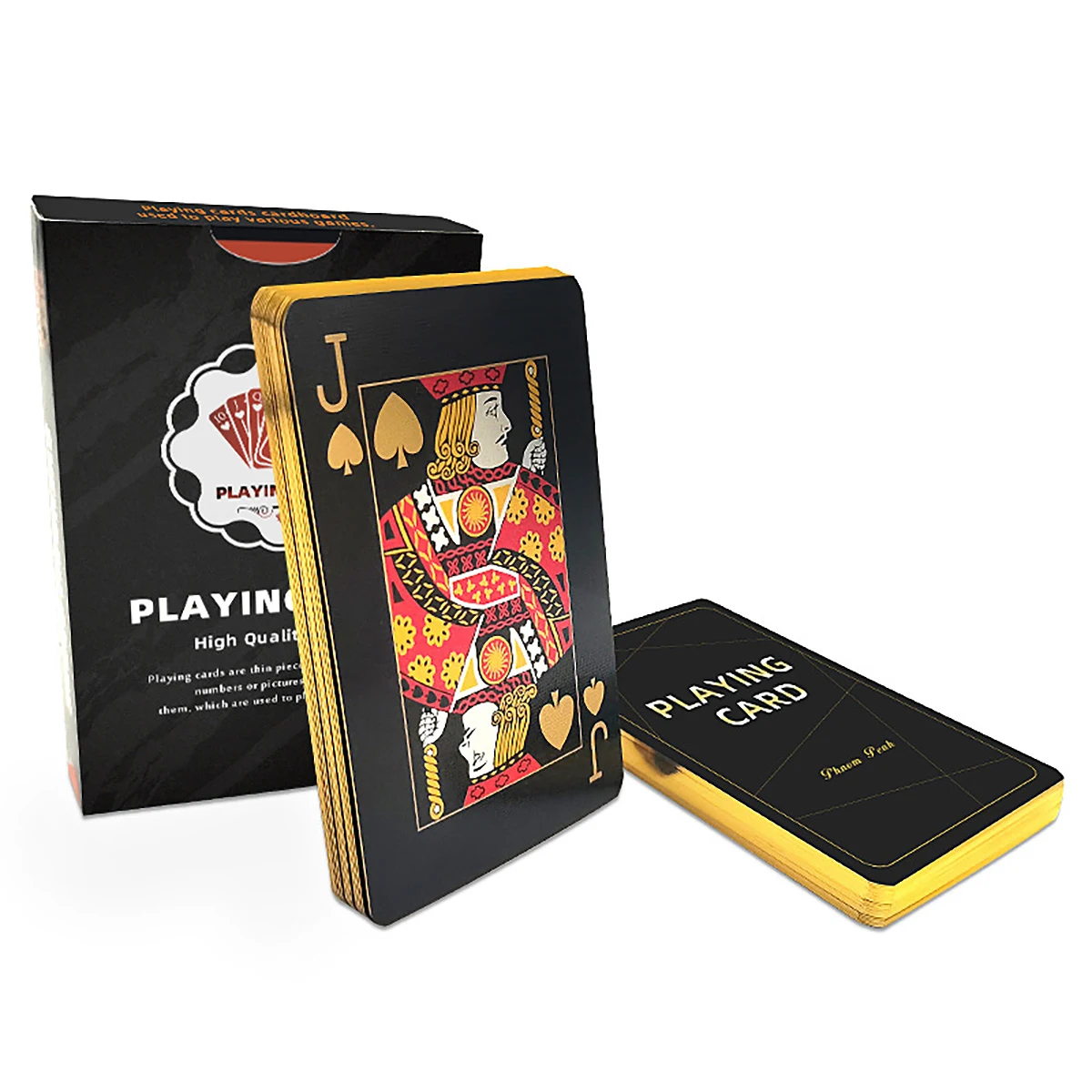 Premium Gold Foil Poker Playing Cards 1