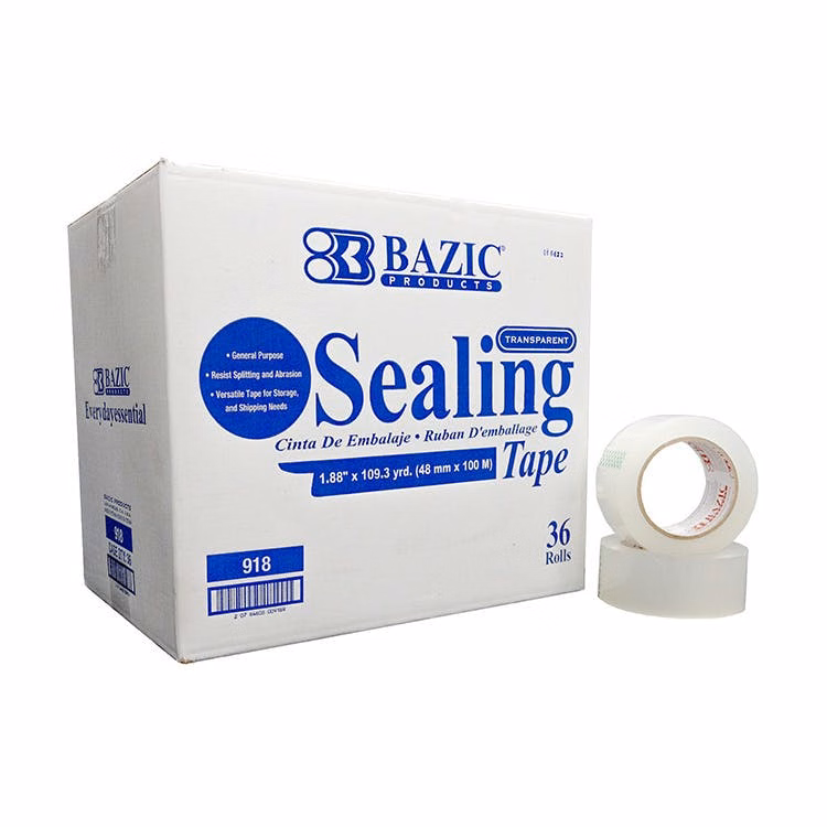 Industrial Packing Tape - Clear 109.3 Yards