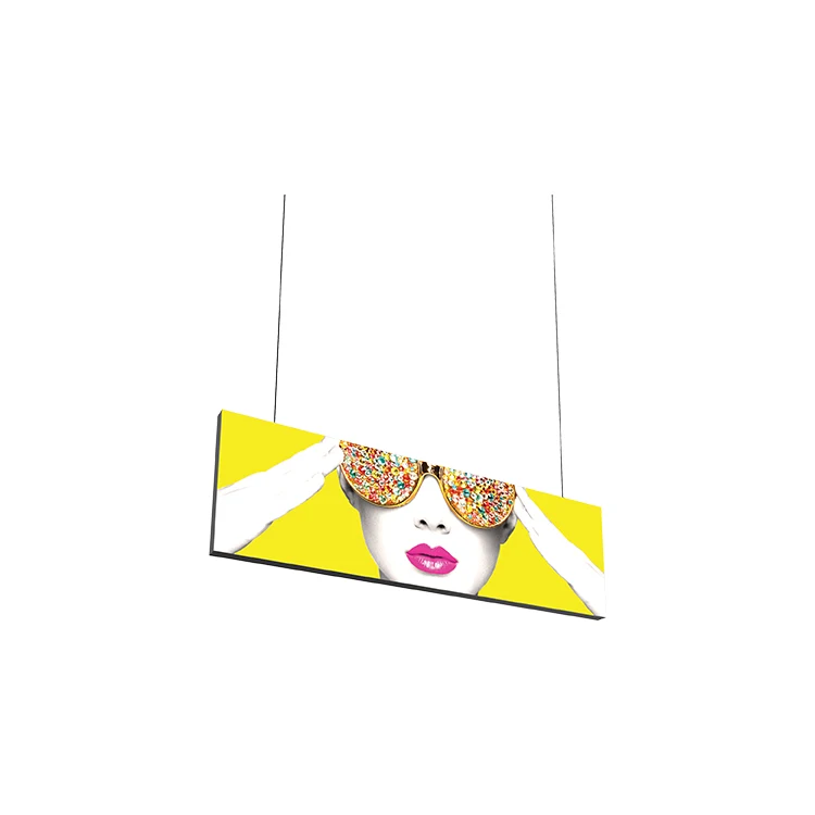 Vector Frame Hanging Light Box 10ft x 3ft 1
