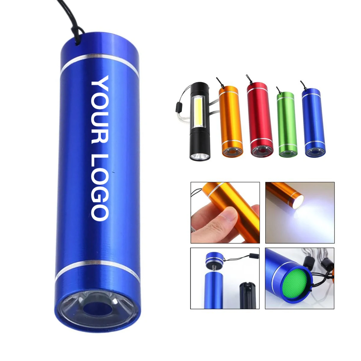 Mini LED Flashlight Aluminum Body for Travel Safety 1