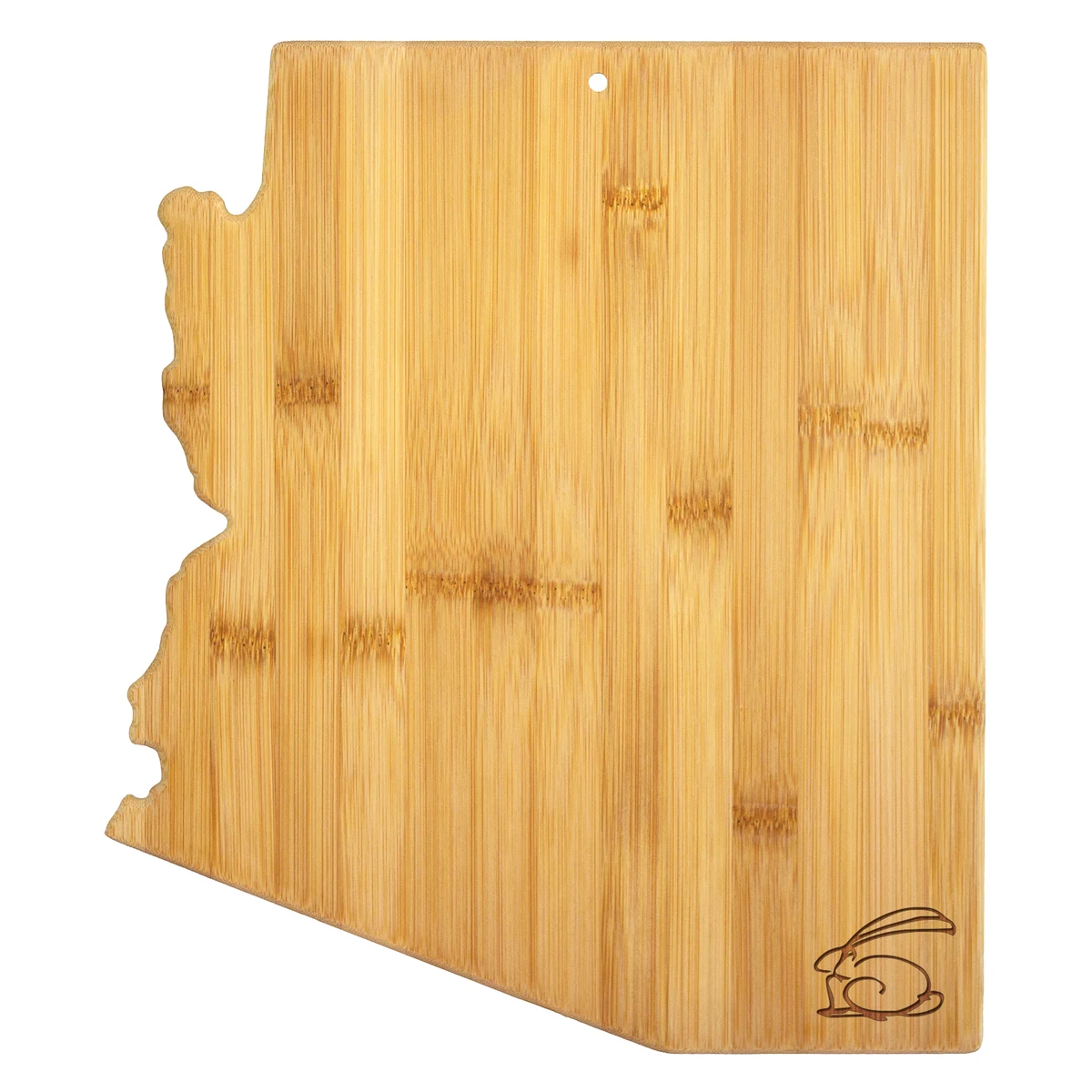 Arizona State Shaped Bamboo Serving and Cutting Board 1