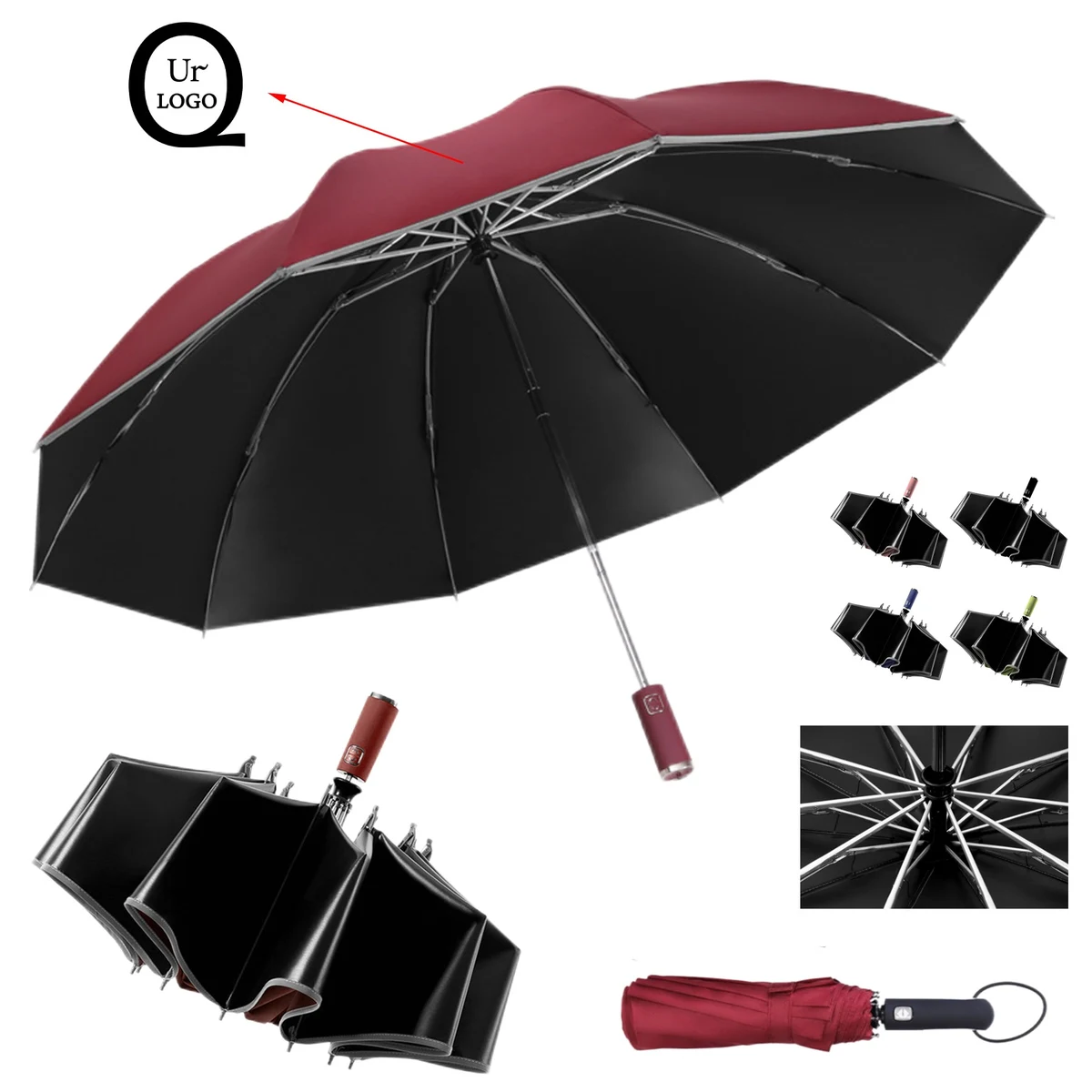 Automatic Tri-Folding Umbrella 1