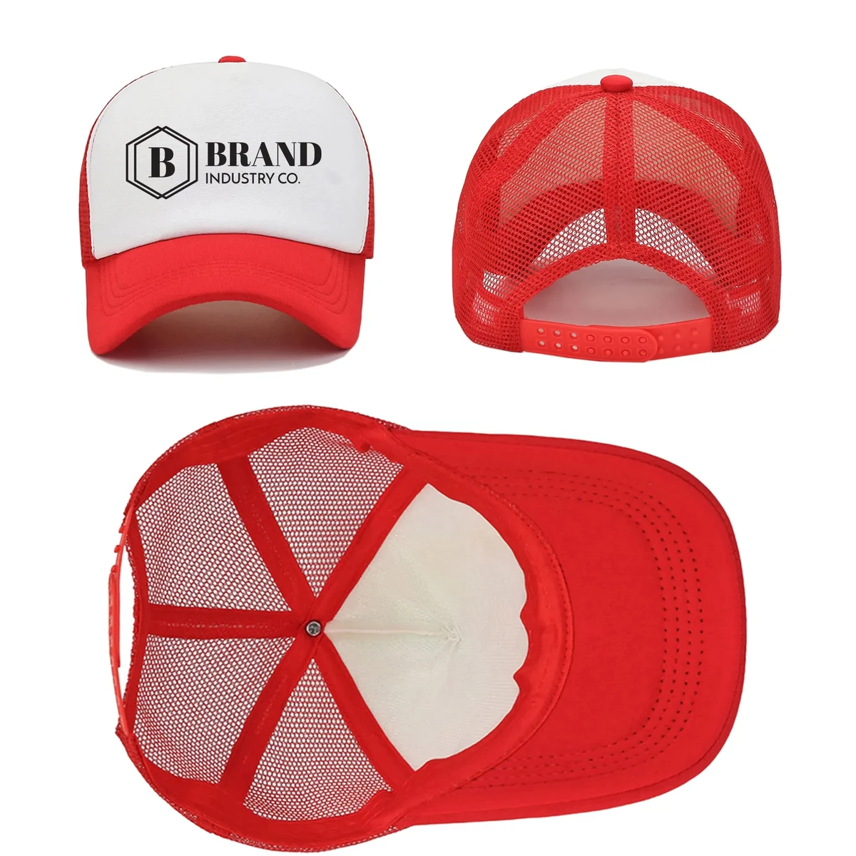 5 Panel Trucker Mesh Baseball Caps 1