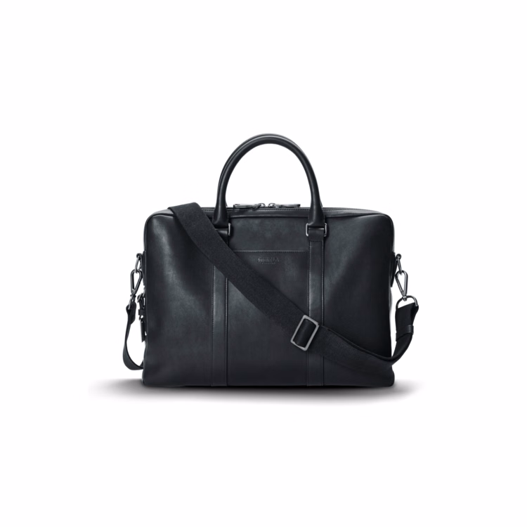 Shinola Computer Briefcase - Black
