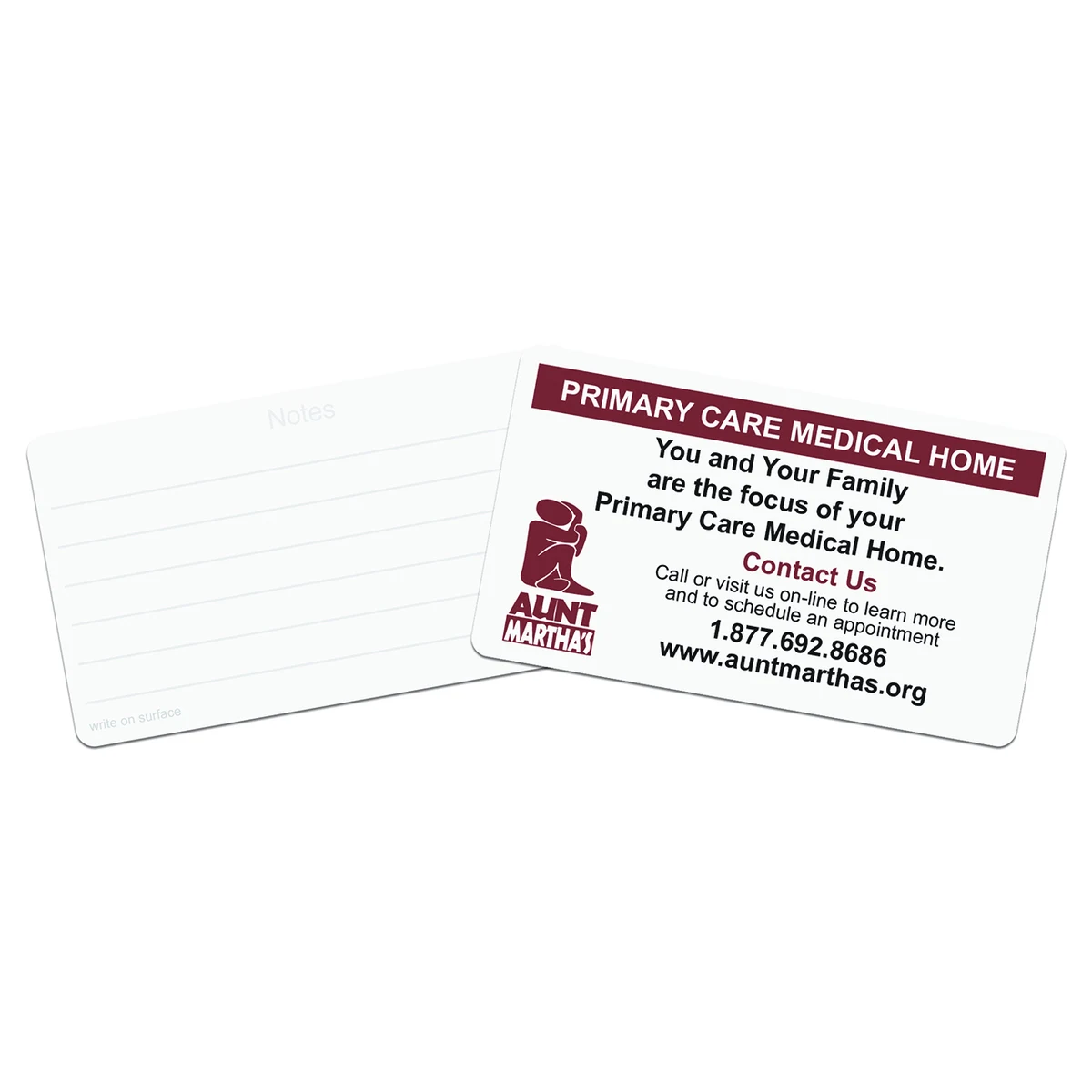 Heavy Laminated Business Card 1