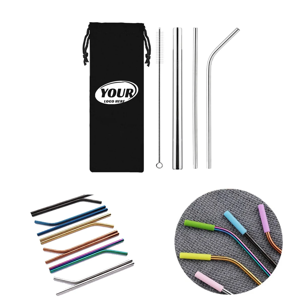 Stainless Steel Straw Kits 1