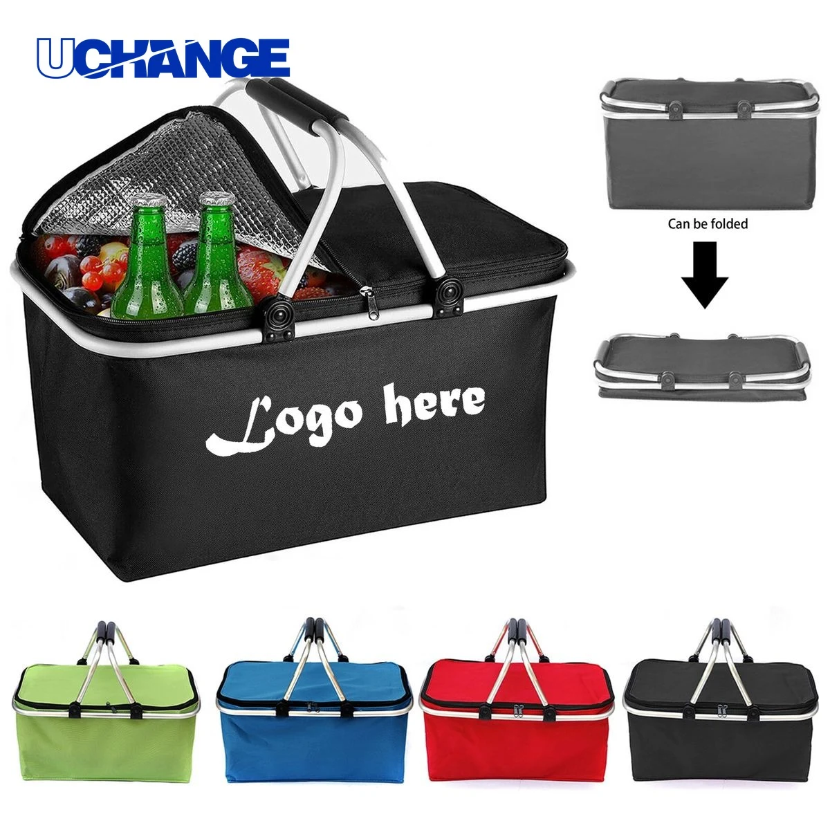Insulated Collapsible Picnic Basket 1
