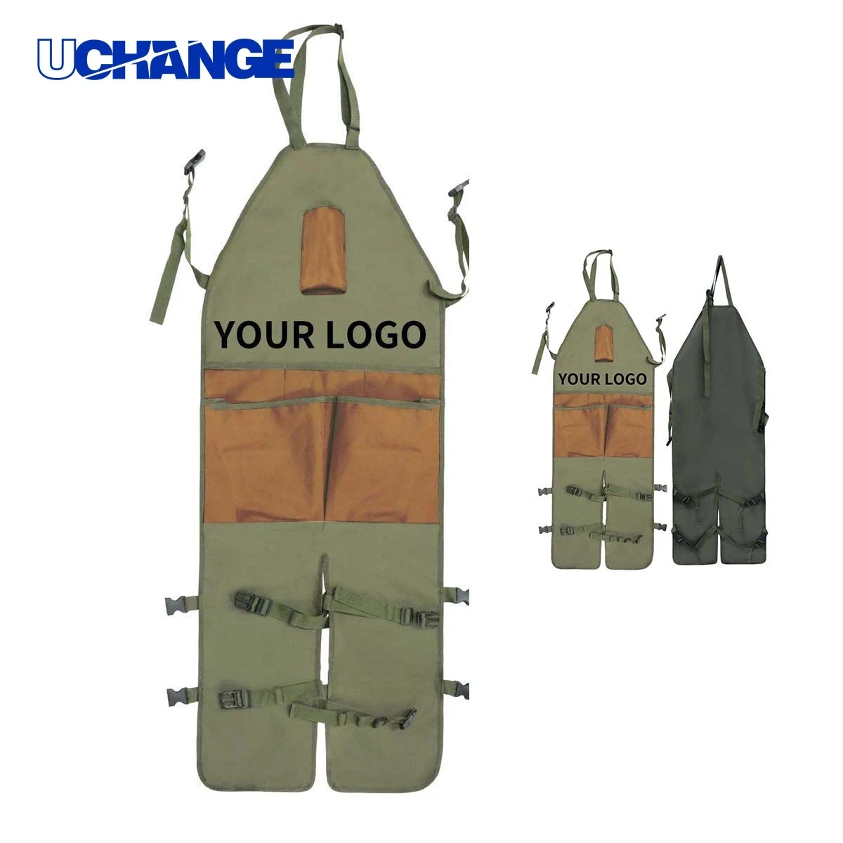 Heavy Duty Garden Apron with Leg Coverage for Outdoor Work 1