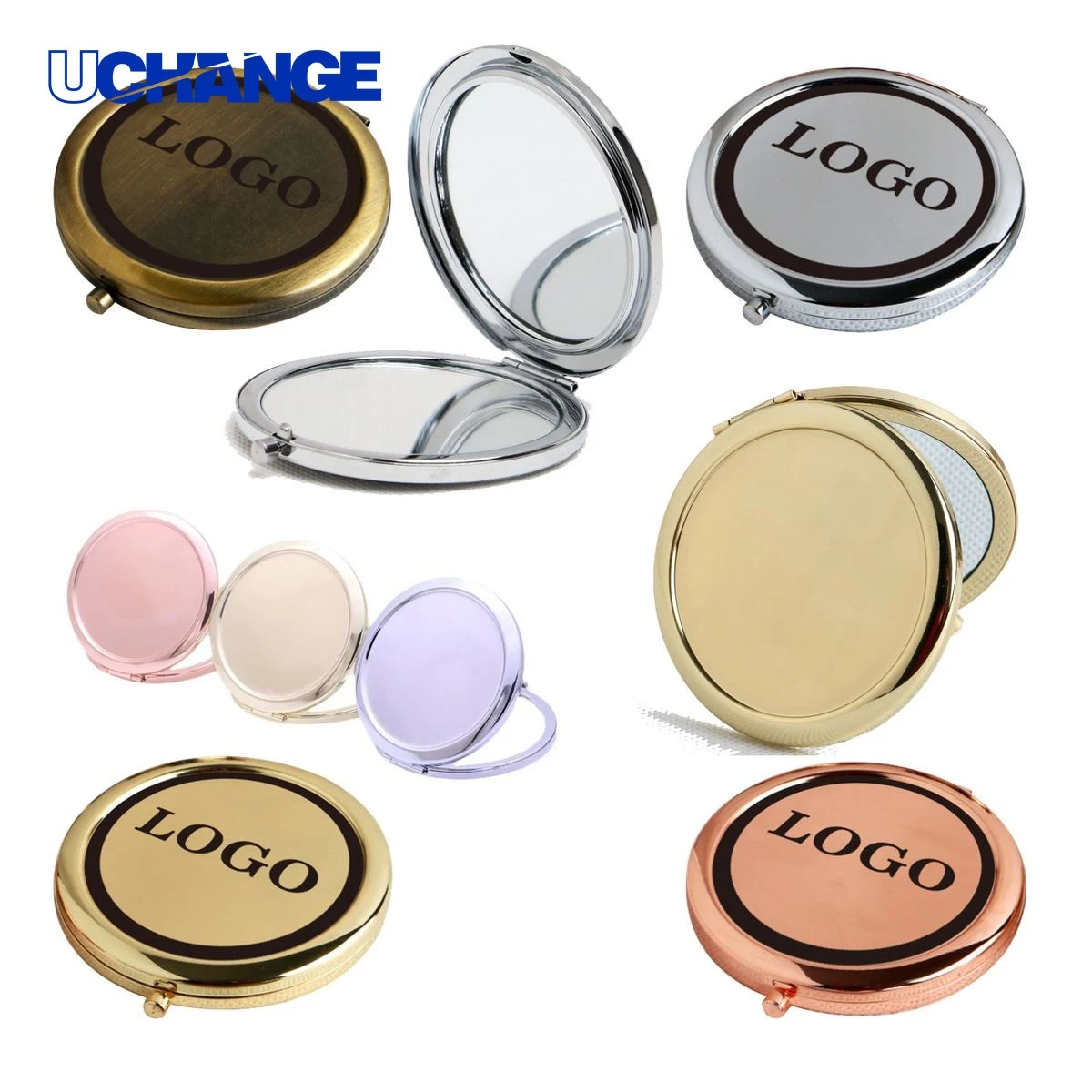Flip-Top Handheld Makeup Mirror 1