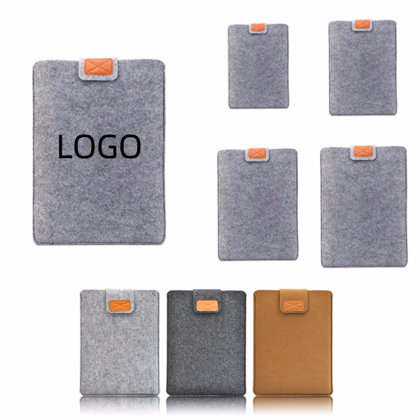 11" Felt Sleeve Case For Laptop Tablet