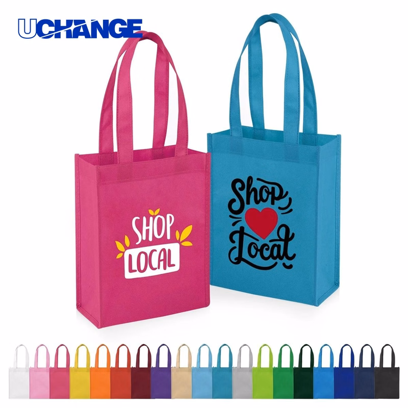 Non-Woven Mini Gift Tote Bag Small Packaging Carry