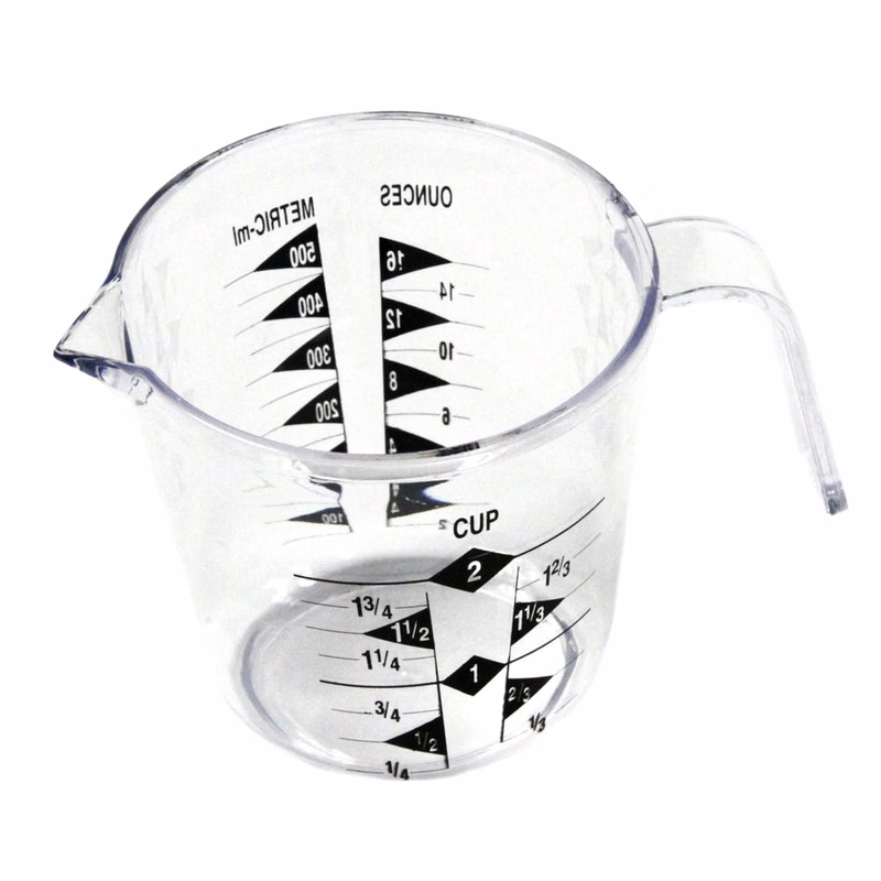 Measuring Cups - 2 Cup Measurements Plastic