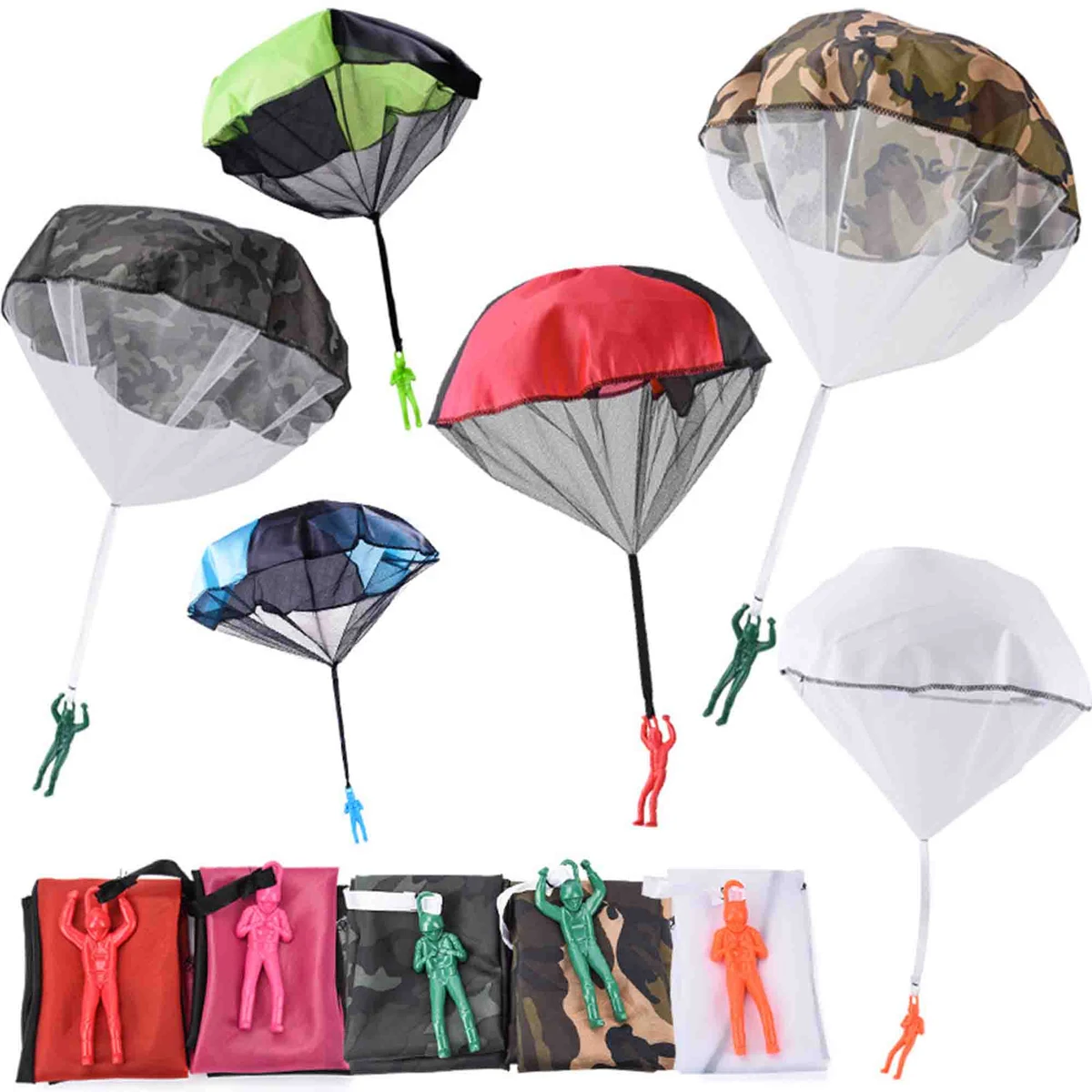 Hand Throwing Parachute Toy Soldier 1