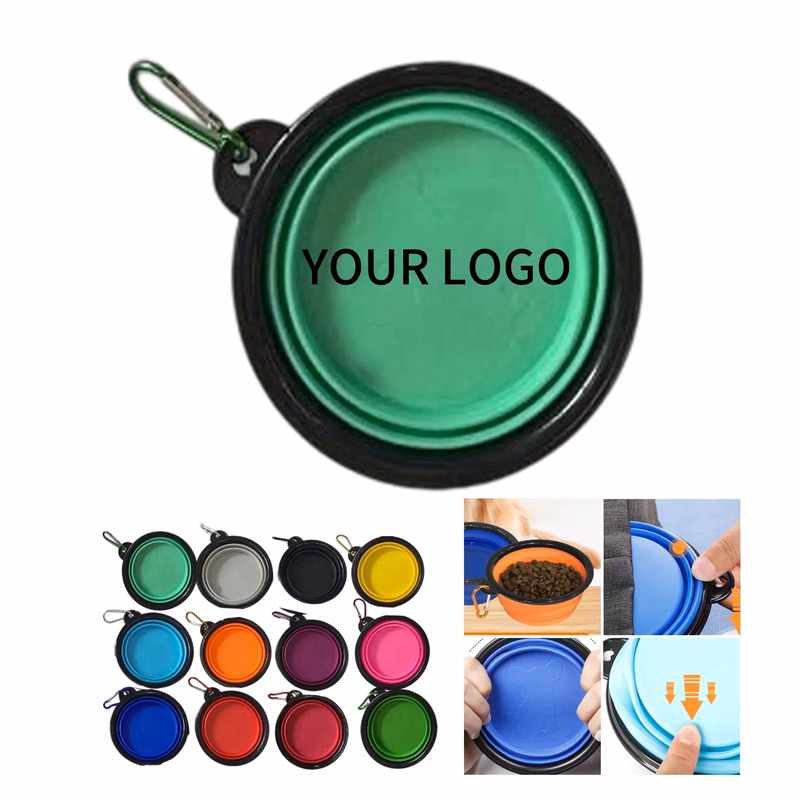 Portable Silicone Dog Bowl for Travel
