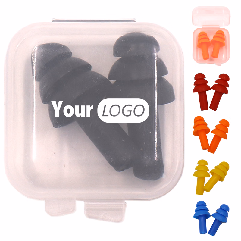 Silicone Noise Proof And Soundproof Earplugs