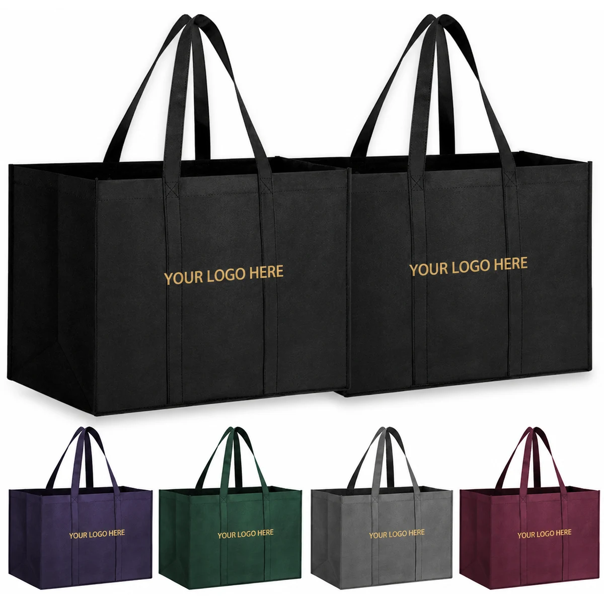 Non-woven simple shopping bag 1