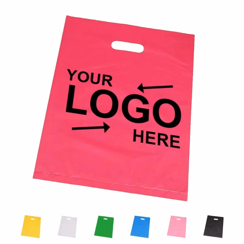 Die Cut Plastic Tote Bag