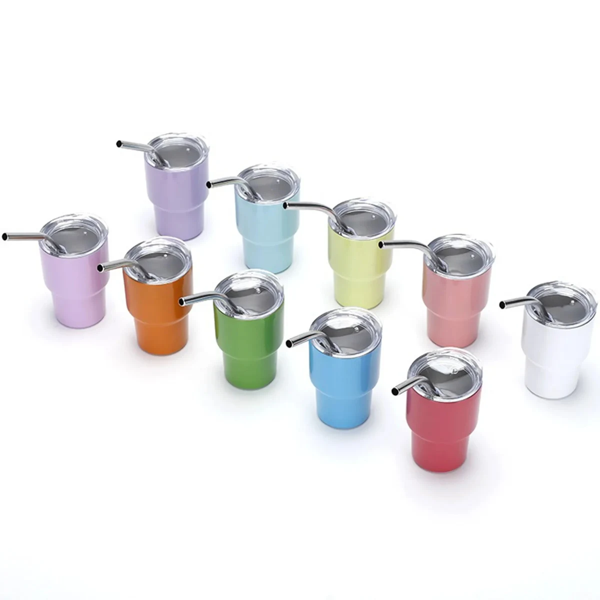 2 Oz. Double Wall Stainless Steel Wine Cup 1