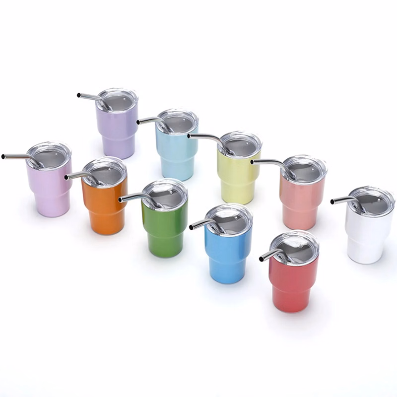 2 Oz. Double Wall Stainless Steel Wine Cup