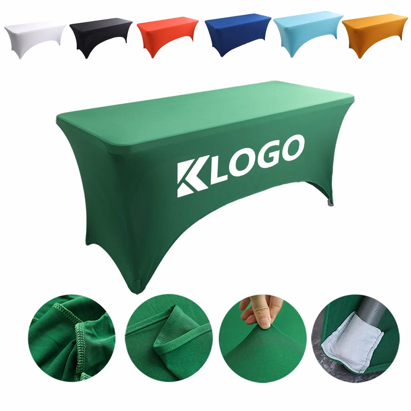 Stretch Spandex Table Cover 6FT Full Color Sublimation