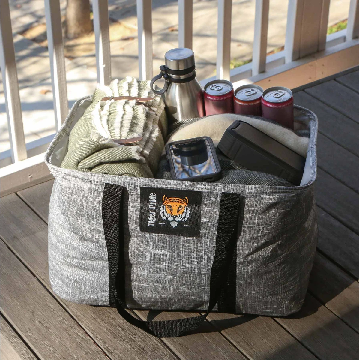 Bohemian Non-Woven Collapsible Tote Bag 1