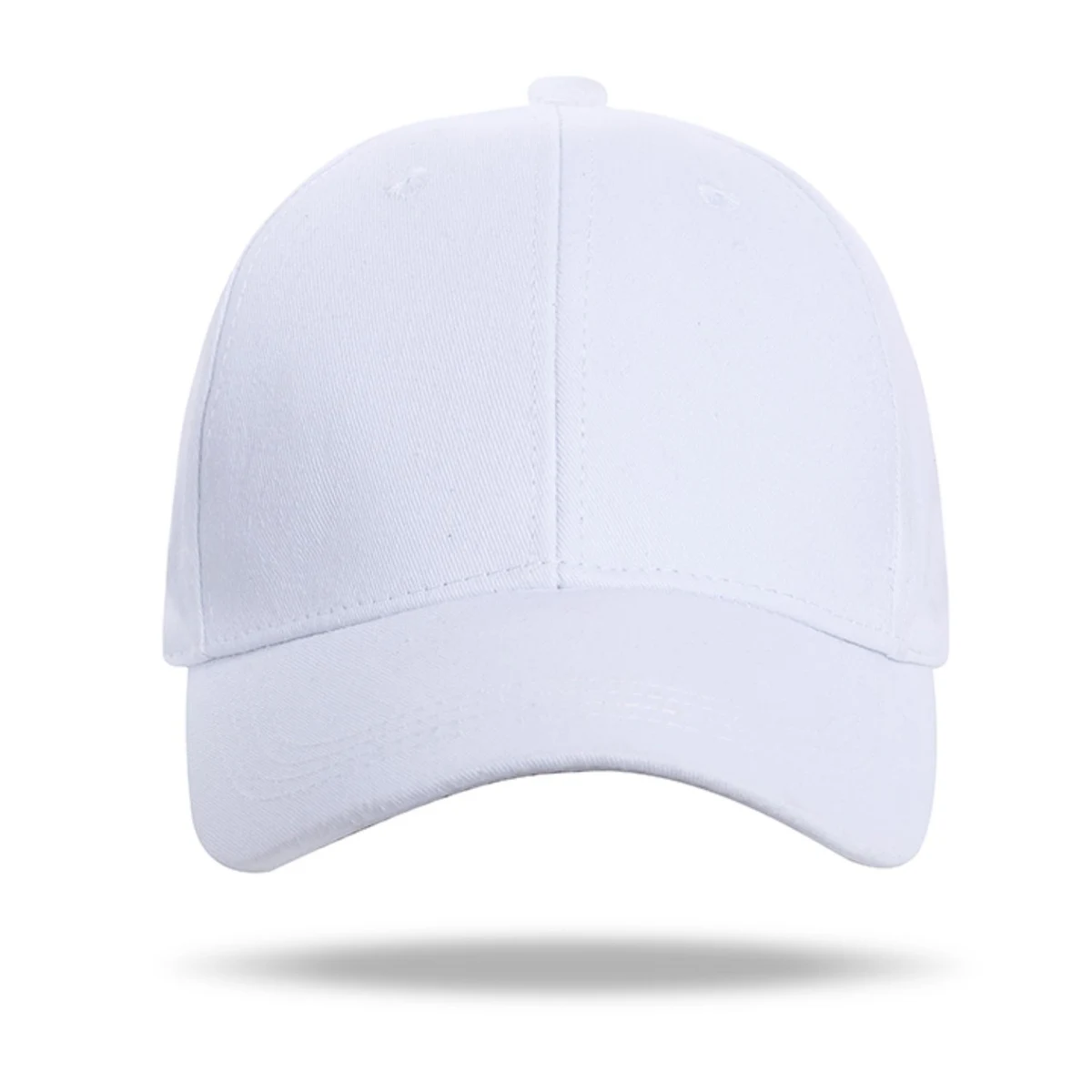 6 panel structured Baseball Caps w/ Metal Tuck in Buckle 1