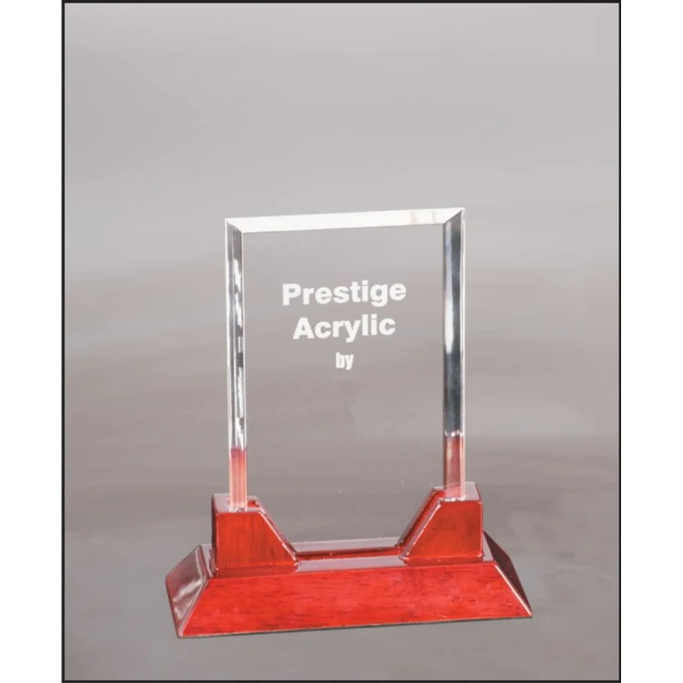 7 3/4" Prestige Rectangle Acrylic Award 1