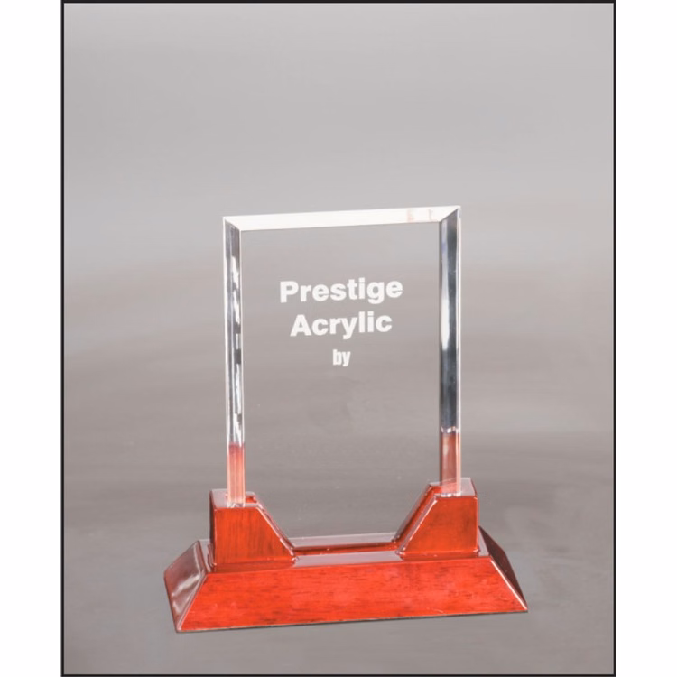 7 3/4" Prestige Rectangle Acrylic Award
