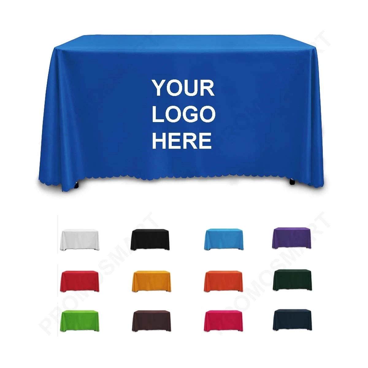 Serged Closed-Back Table Throw Cloth 1