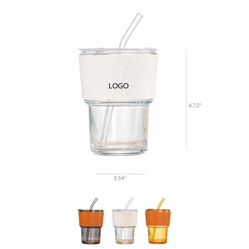 Straw Glass Cup