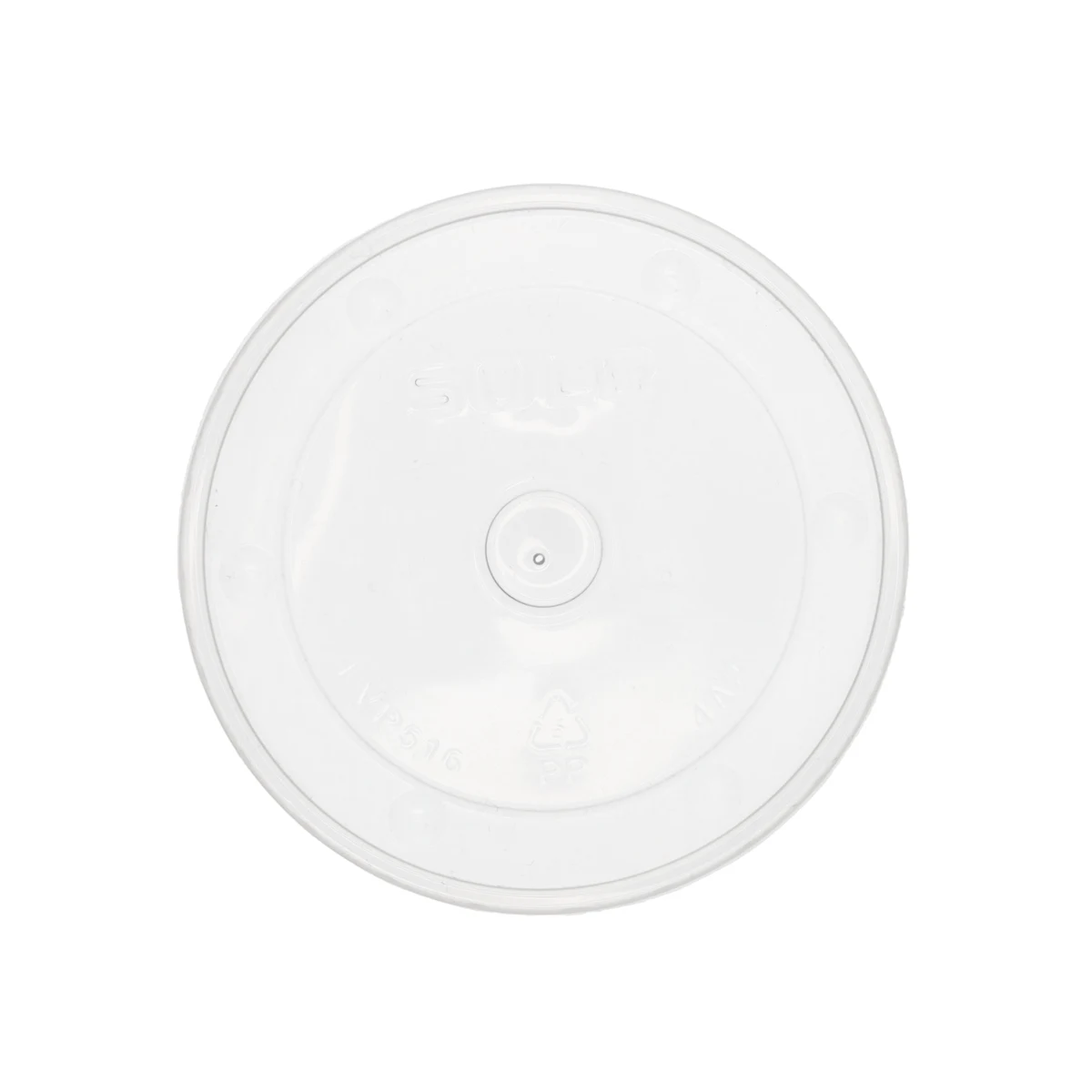 12 oz Food Container Paper Vented Lid Clear 1