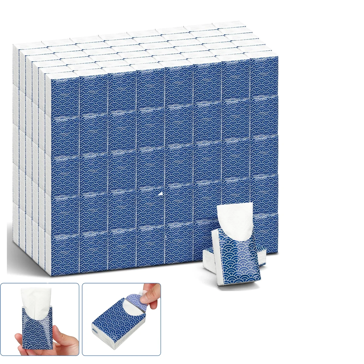 Portable Travel Size Soft Pocket Tissues 1