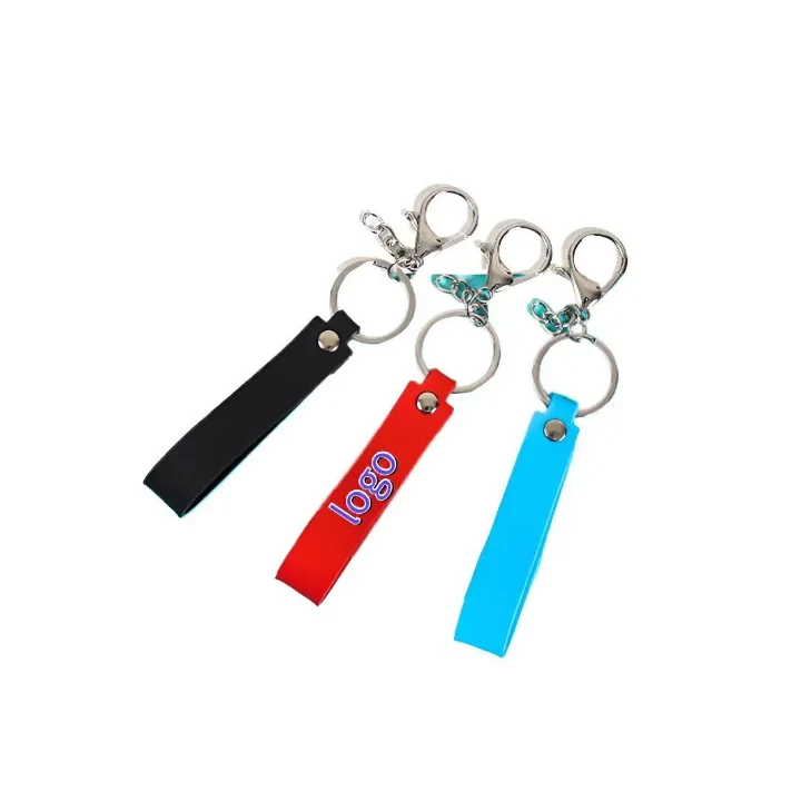 Simple Custom Silicone Keychains 1