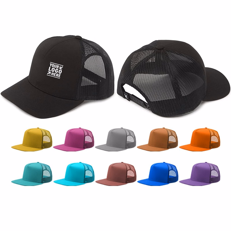 Adjustable Trucker Cap Hat with Mesh