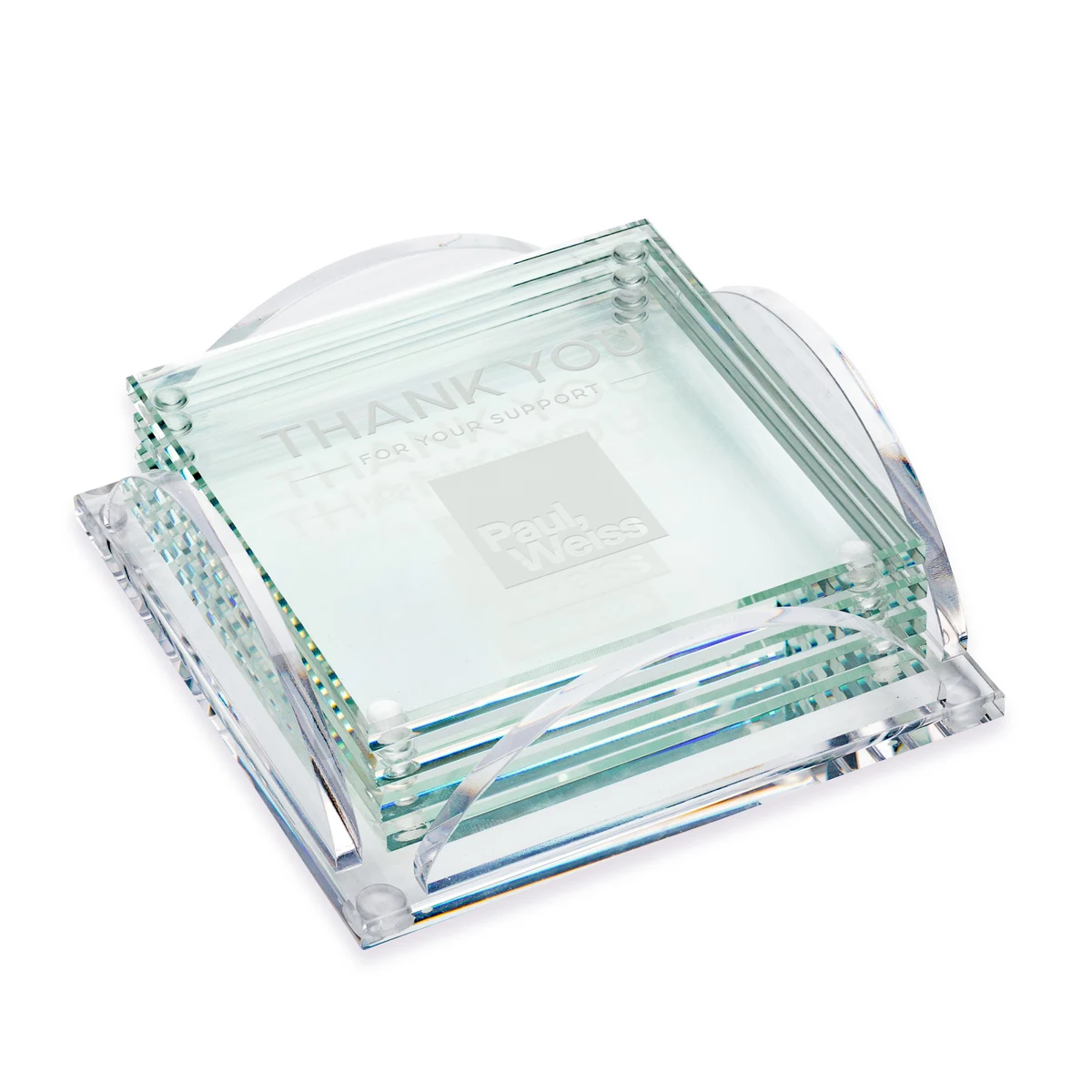 Rockford Coasters - Set of 4 on Herning Clear 1