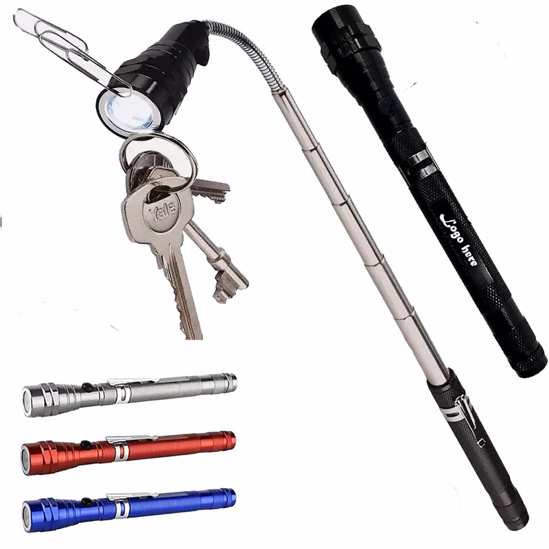 Extendable LED Flashlight with Magnet