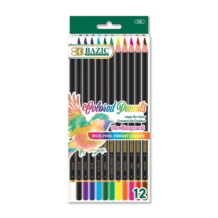 Colored Pencils - Pre-Sharpened 12 Pack 1
