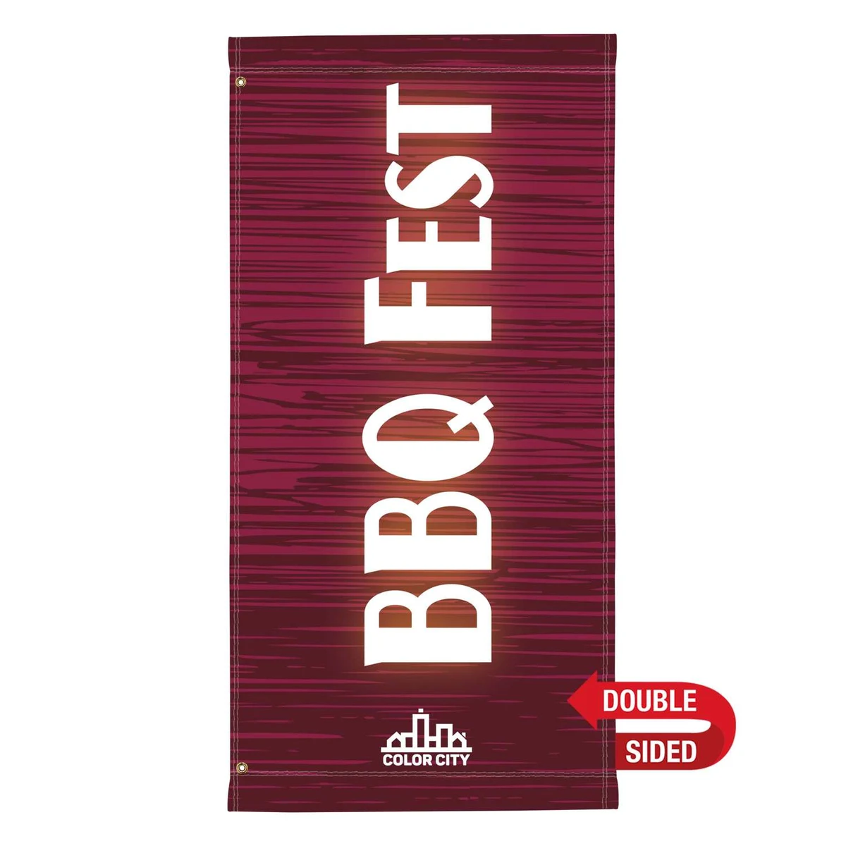30" x 60" Fabric Boulevard Banner Double-Sided 1
