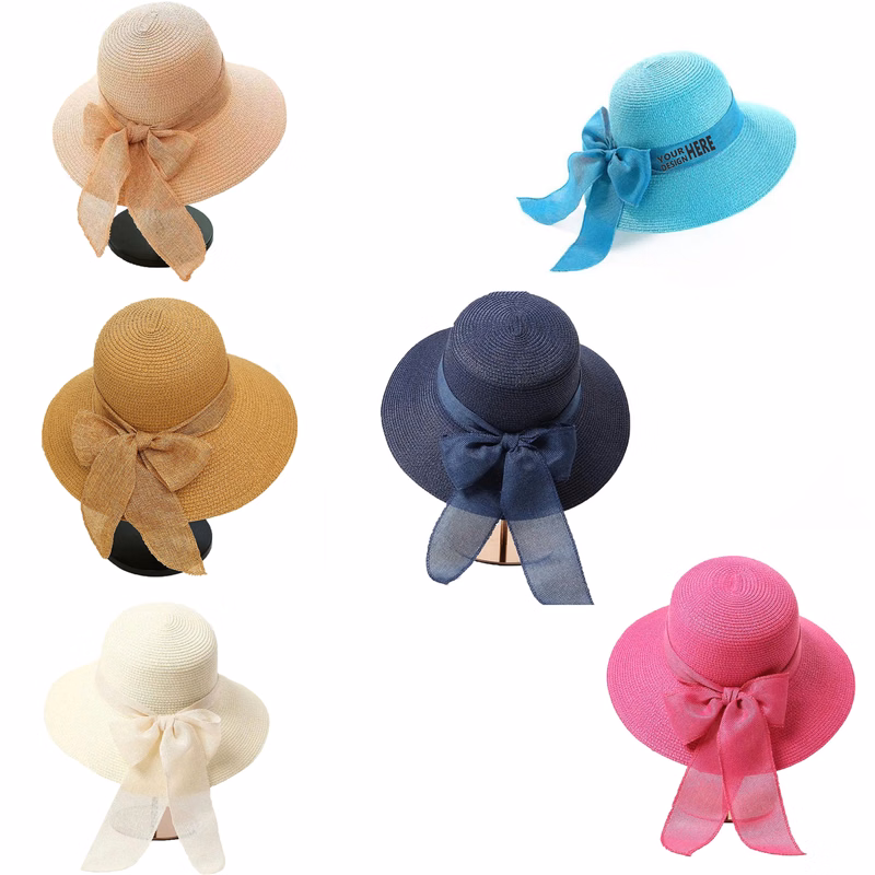 Tourist Bow Beach Straw Hat