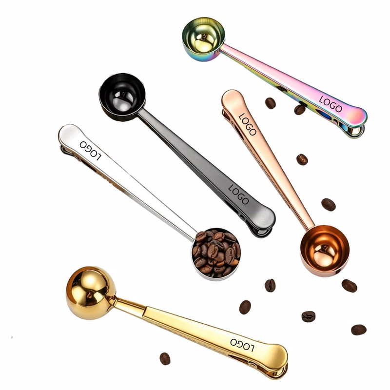 Dual Function Coffee Scoop Clip