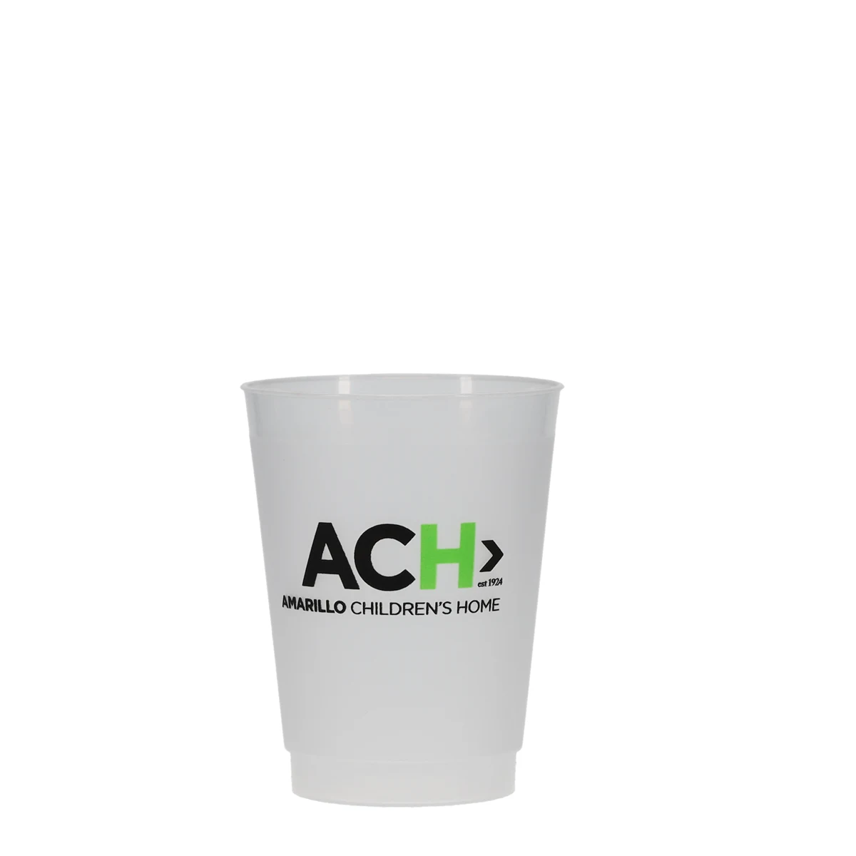 10 oz Frost-Flex Plastic Cup Frosted Tradition Print 1