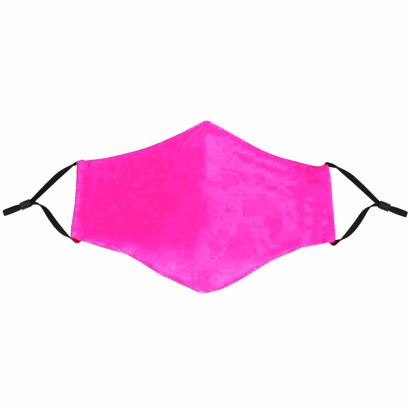 Pink Face Mask with Adjustable Ear Loops