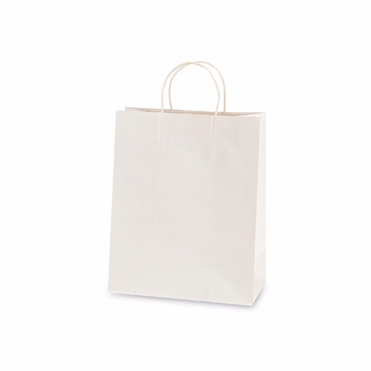 Medium Gift Bags - White 8" x 10" x 4"