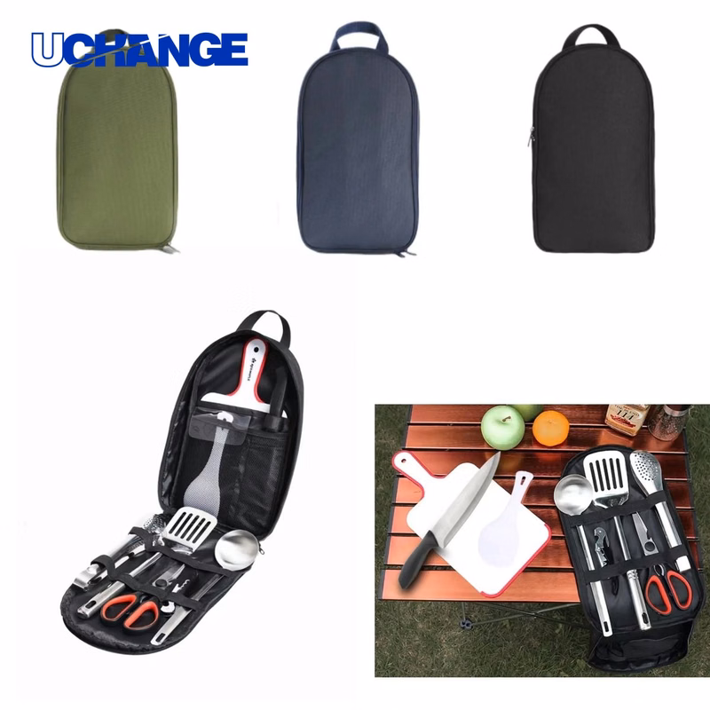 8-Piece Camping Kitchen Cooking Utensil Set for Outdoor Meals