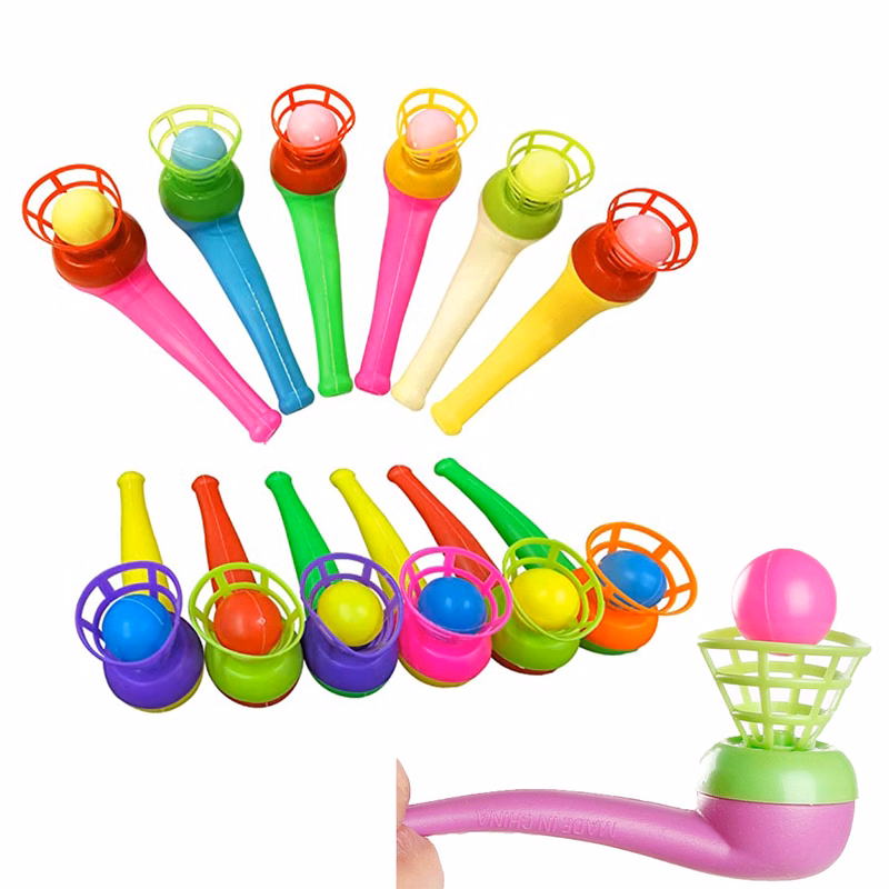 Floating Blow Pipe Balls for Kids