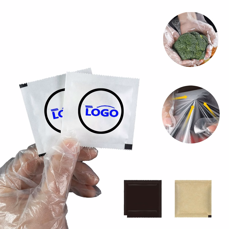 MOQ500 Food Grade Individually Wrapped Disposable Gloves