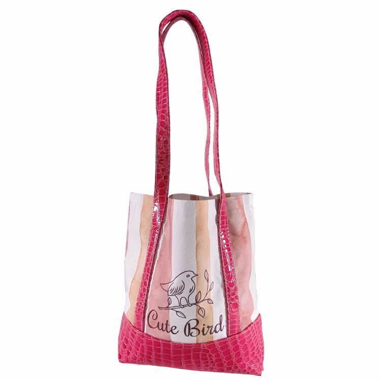 Medium Flat Luxury Tote (14"H x 14"W)