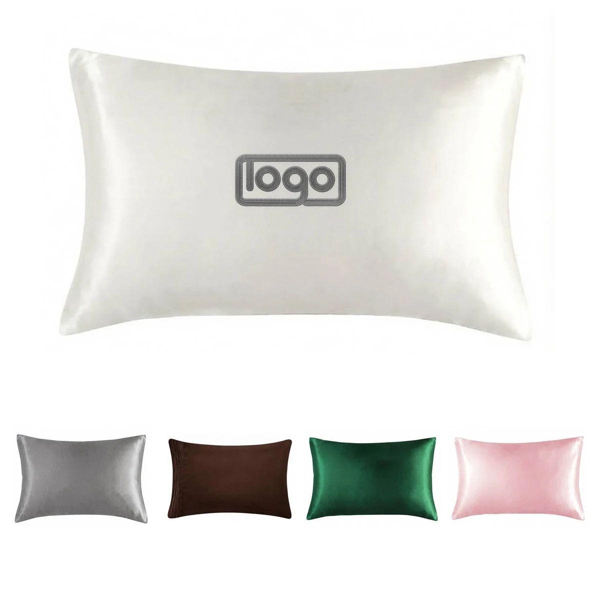 Custom Silky Viscose Satin Pillowcase 1